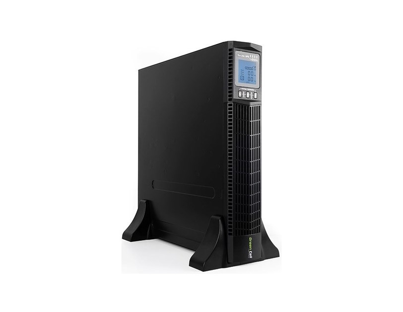 Green Cell UPS (UPS13) Online RTII 1000VA/900W, LCD