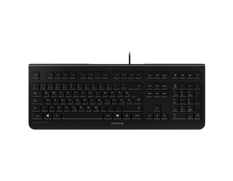 Cherry KC 1000 tipkovnica, USB, crna