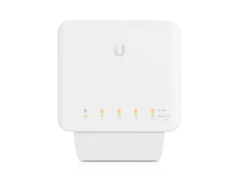 Ubiquiti UniFi 5-Port Gigabit Managed Ethernet switch, PoE support (USW-FLEX)