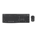 Logitech MK295 Silent bežična tipkovnica+miš, USB, tamnosiva (920-009809)