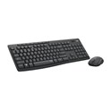Logitech MK295 Silent bežična tipkovnica+miš, USB, tamnosiva (920-009809)