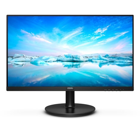 Philips 24" 241V8L/00 FHD (1920×1080) VA, 75Hz, 16:9, 4ms, 250 cd/m2, 3000:1, VGA/HDMI, crni