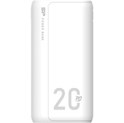 Silicon Power Powerbank QS15, 20000mAh, 18W, 2×USB-A/1×USB-C/Micro USB, bijeli
