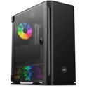 Bit Force GALAXY ATG-2 Midi Tower ARGB Gaming PC ATX kućište bez napajanja, crno