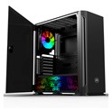 Bit Force GALAXY ATG-2 Midi Tower ARGB Gaming PC ATX kućište bez napajanja, crno