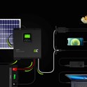 Green Cell Solarni inverter 24VDC 230VAC 3000VA/3000W Pure Sine Wave