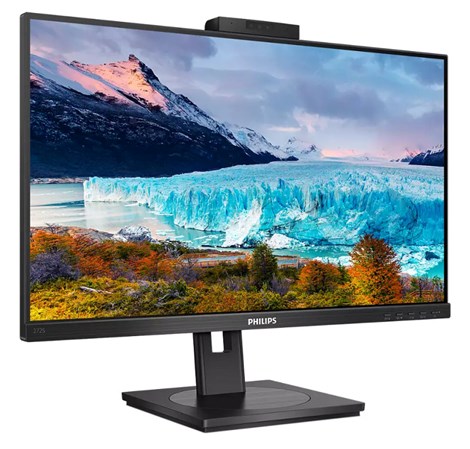 Philips 27" 272S1MH/00 FHD (1920×1080) IPS, 75Hz, web-kamera, 4ms, VGA/DVI-D/DP/HDMI, 3×USB3.2/USB2.0, Pivot, zvučnici, crni