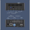 Minisforum Venus UM560, AMD R5-5625U, 32GB DDR4, 512GB SSD, Radeon Graphics, HDMI/USB-C, 2.5G-bit RJ45 + Win 11 Pro