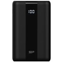 Silicon Power Powerbank QX55, 30000mAh, 22,5W, 3×USB-A /1×USB-C/Micro USB/Lightning, crni