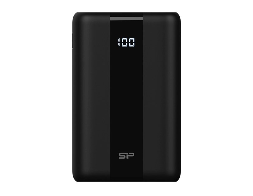 Silicon Power Powerbank QX55, 30000mAh, 22,5W, 3×USB-A /1×USB-C/Micro USB/Lightning, crni