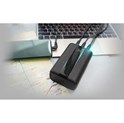 Silicon Power Powerbank QX55, 30000mAh, 22,5W, 3×USB-A /1×USB-C/Micro USB/Lightning, crni