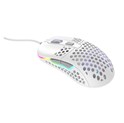 Cherry XTRFY M42 optički RGB igraći miš, 16000 cpi, USB, bijeli