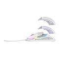 Cherry XTRFY M42 optički RGB igraći miš, 16000 cpi, USB, bijeli