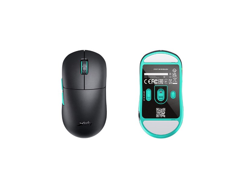 Cherry XTRFY M8 bežični igraći miš, 21000 cpi, USB, crni