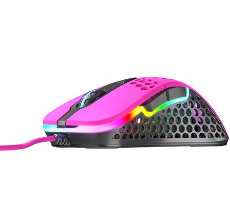 Cherry XTRFY M4 RGB igraći miš, 16000 cpi, USB, rozi