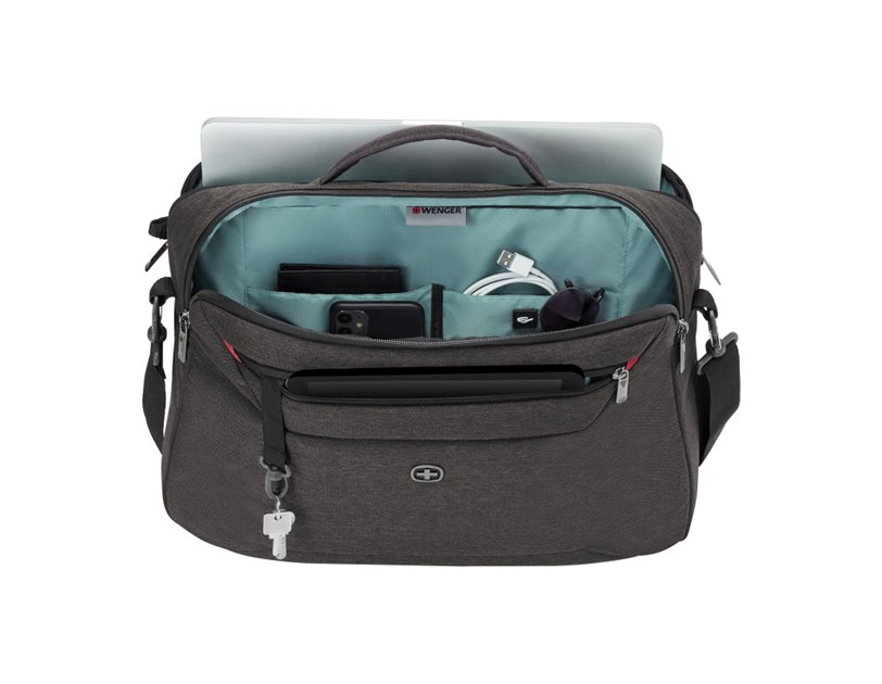 Wenger torba MX Commute za prijenosnike do 16", tamo siva