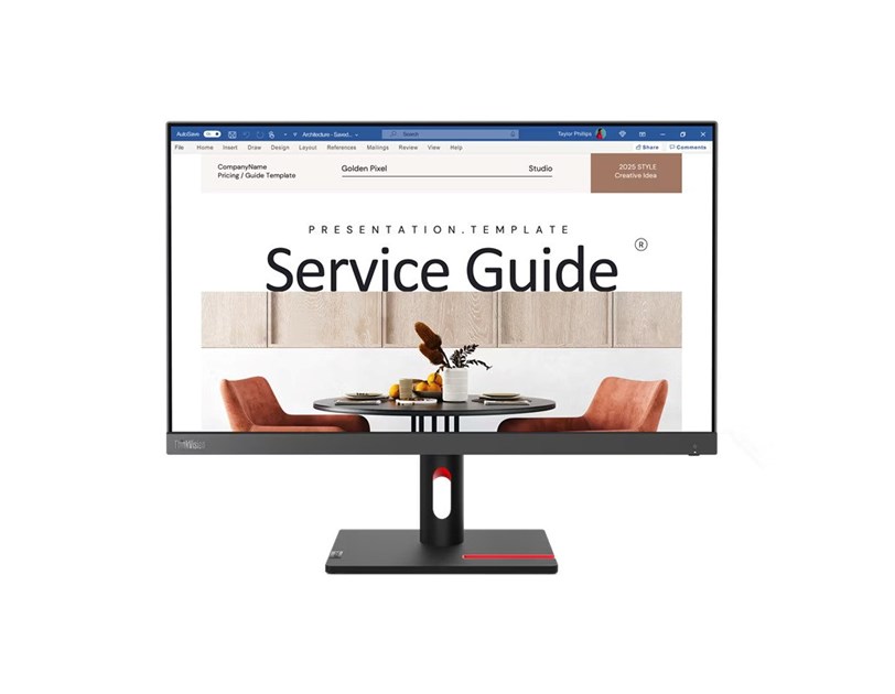 Lenovo 23.8" ThinkVision S24i-30 FHD (1920×1080) IPS, 100Hz, 16:9, 4ms, 250cd/m2, 1300:1, VGA/HDMI, crni (63DEKAT3EU)