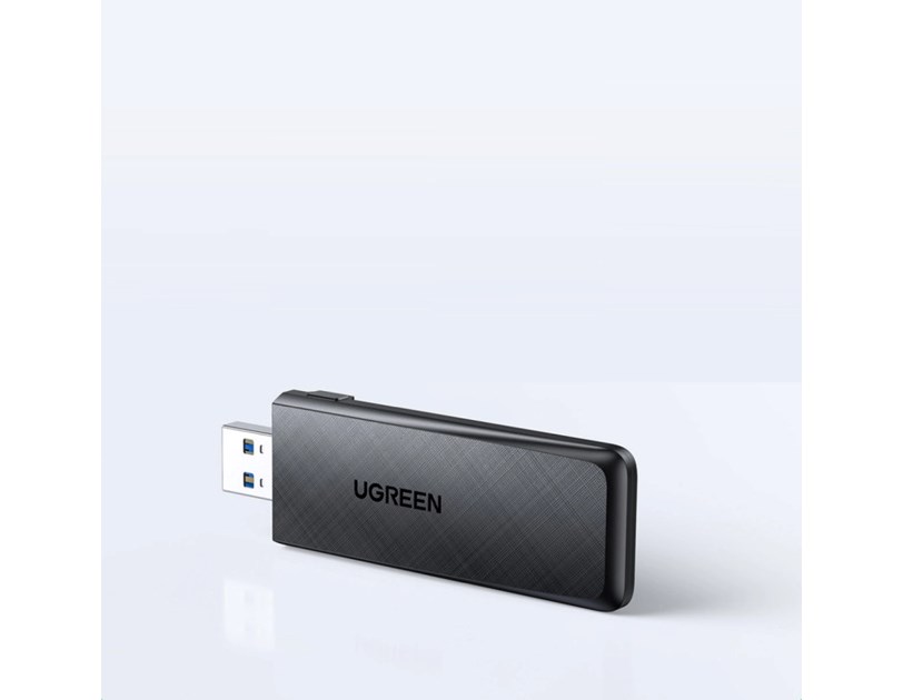 UGREEN AC1300 Bežični mrežni adapter, USB 3.0, Dual band, crni
