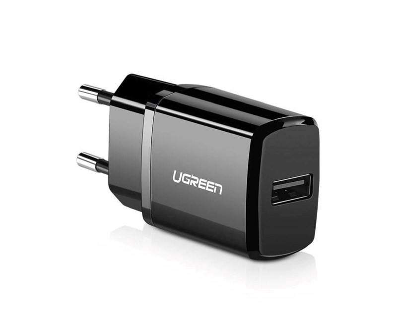 UGREEN zidni punjač 10.5W, 5V/2.1A, USB-A, crni