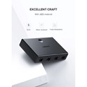 UGREEN Data Switch USB 2.0, 4 ulaza/1 izlaz, crni