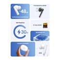UGREEN slušalice HiTune T6 WS200, bežične, bluetooth, bijele