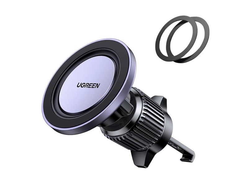 UGREEN držač za smartphone, za ventilacijski otvor, magnetni, za auto, crni
