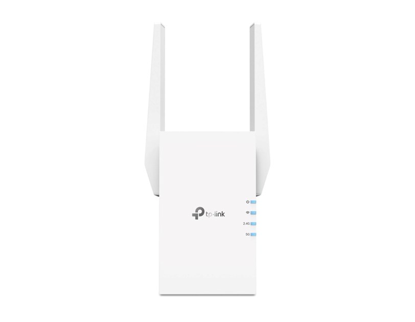 TP Link AX3000 bežični pojačivač dometa (Mesh Range Extender) Dual Band WiFi 6, 574 Mbp/2402 Mbps (2.4GHz/5GHz) Range Extender/Access Point, 1xGLAN, 2x vanjske antene
