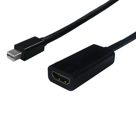STANDARD adapter/kabel Mini DisplayPort - HDMI, M/F, v1.2, 0.1m