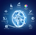 TP-Link Tapo Smart WiFi LED traka RGB, 5m, 20.5W, dimabilna, Tapo app, glasovna kontrola - Alexa & Google Assistant