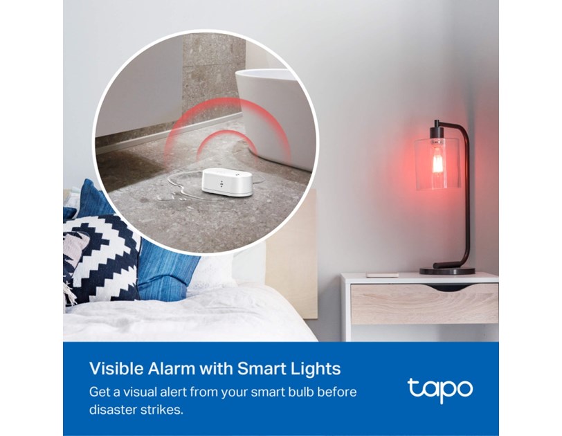 TP-Link Tapo T300 Pametni senzor curenja vode, 90dB alarm, IP67, Tapo app