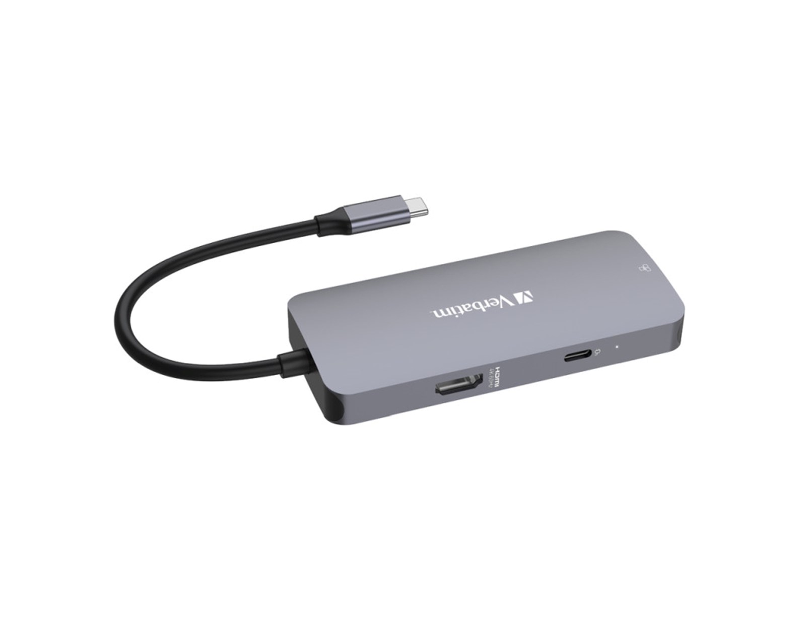 Verbatim CMH-05 Pro Multiport 5-portni USB-C HUB 1xHDMI, 1xRJ45, 2xUSB-A, 1xUSB-C PD