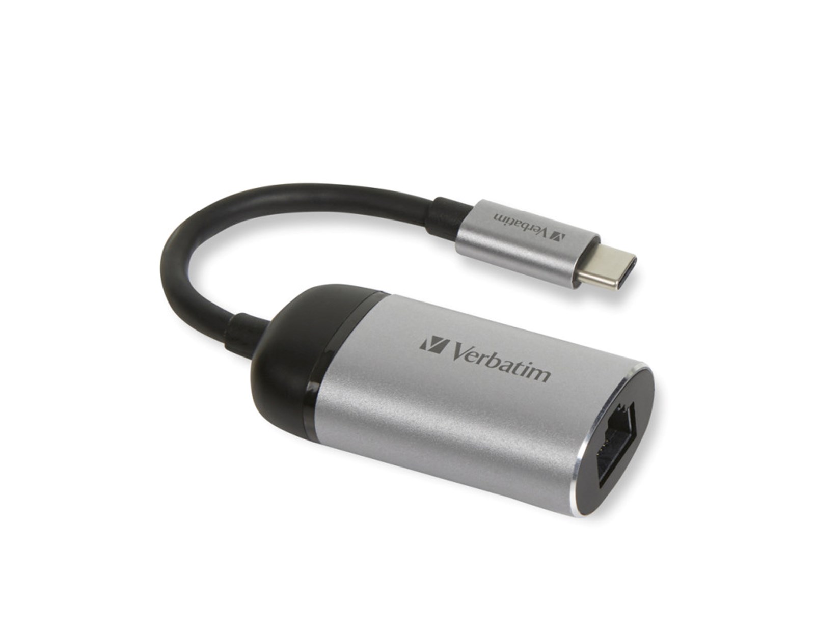 Verbatim USB-C na RJ45 gigabitni ethernet mrežni adapter, aluminijsko kućište