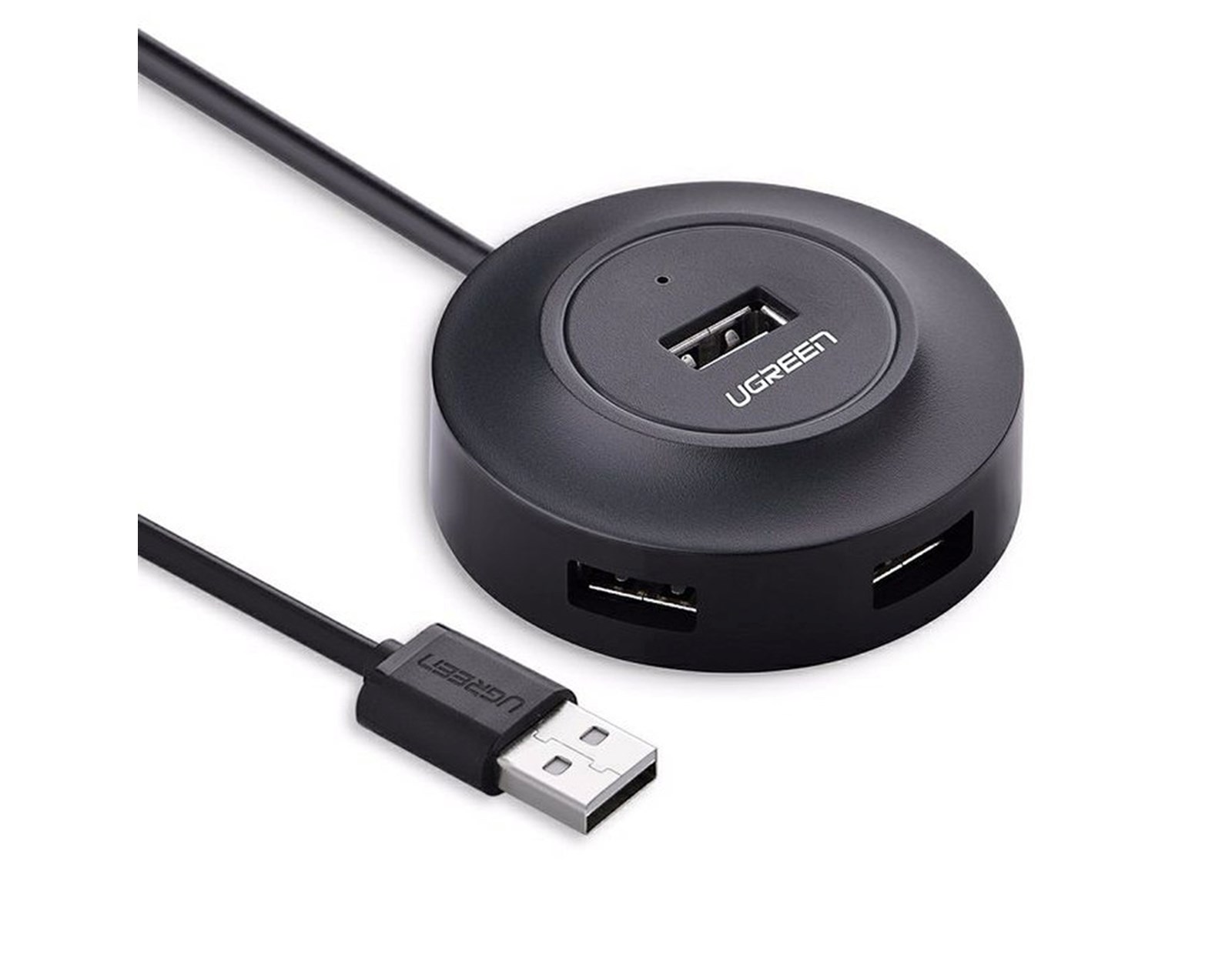 UGREEN 4-portni USB-A HUB 4xUSB-A 2.0, 1m, crni