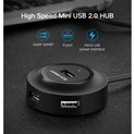 UGREEN 4-portni USB-A HUB 4xUSB-A 2.0, 1m, crni