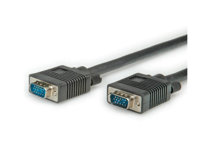 STANDARD VGA kabel, HD15 M/M, 3.0m, crni