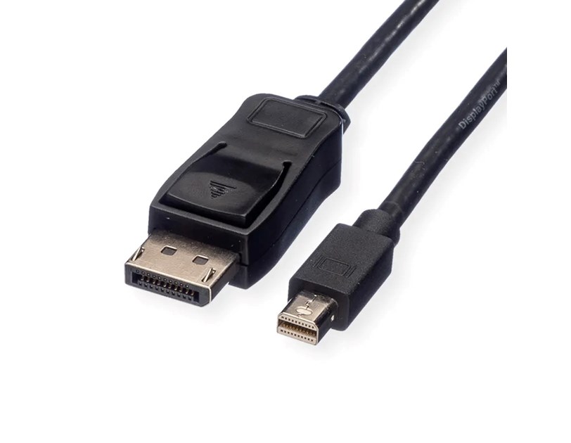 Roline VALUE DisplayPort kabel, DP - Mini DP, M/M, 1.0m, crni