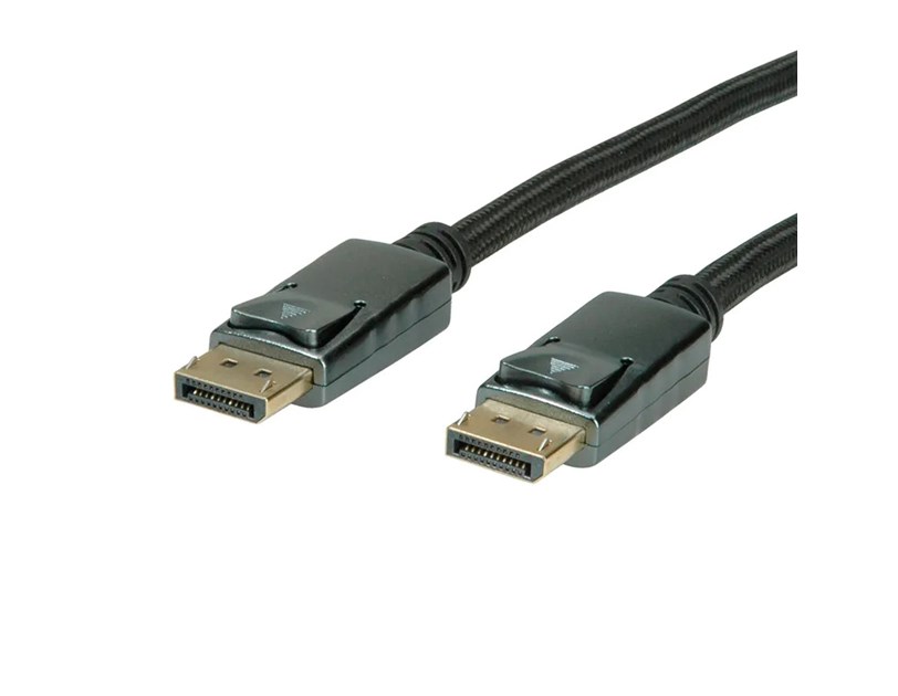 Roline DisplayPort kabel v1.2, DP-DP M/M, 2.0m, crni