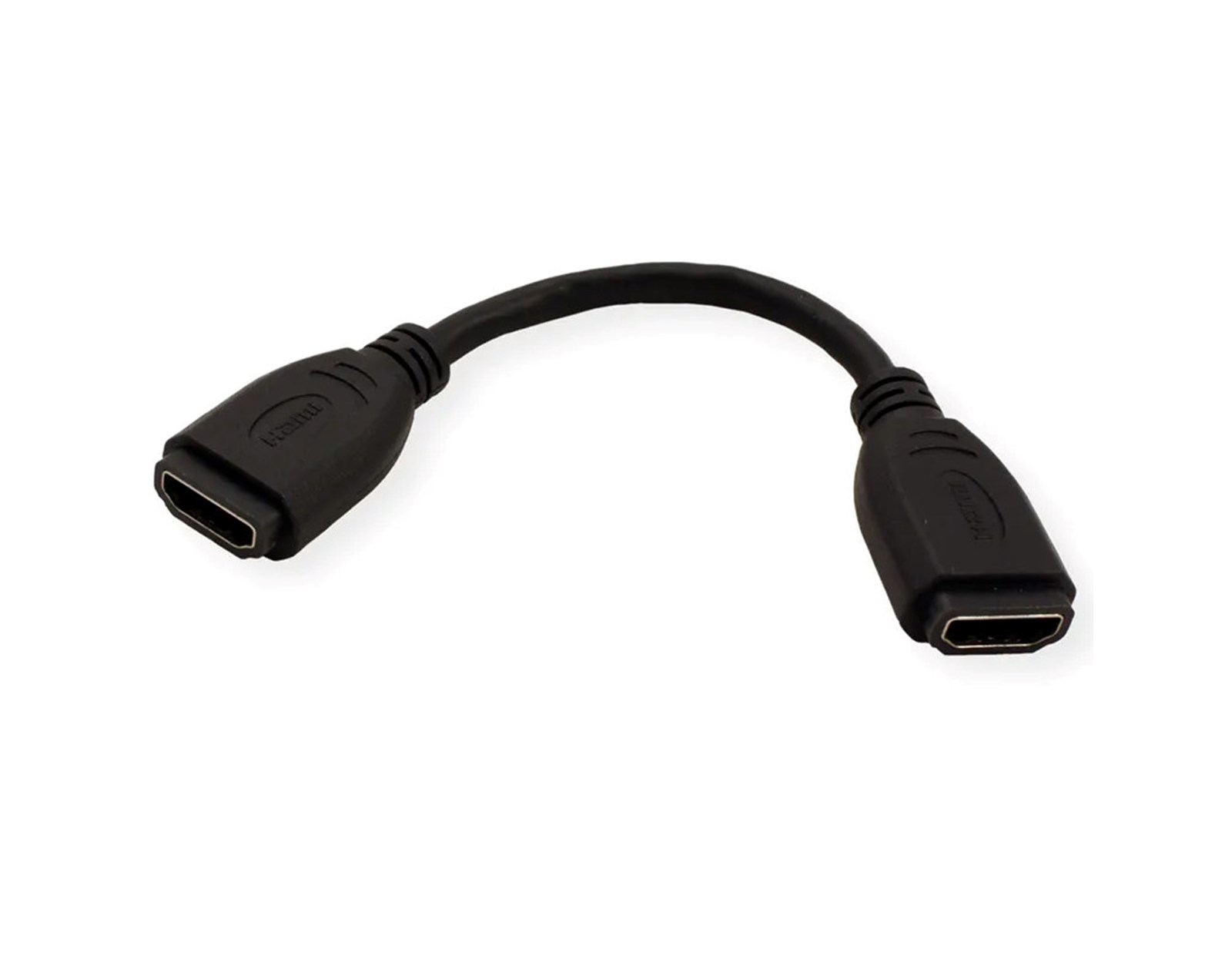 Roline VALUE adapter/kabel HDMI - HDMI, F/F, 0.2m
