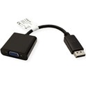 Roline VALUE adapter/kabel DisplayPort - VGA, M/F, 0.15m