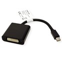 Roline VALUE adapter/kabel Mini DisplayPort - DVI-D (24+1), M/F, 0.15m