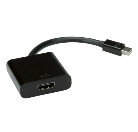 Roline VALUE adapter/kabel Mini DisplayPort - HDMI, M/F, 0.15m