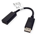 Roline VALUE adapter/kabel DisplayPort - HDMI, M/F, v1.2, 4K,  0.15m