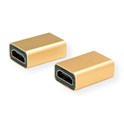 Roline GOLD adapter HDMI - HDMI, F/F
