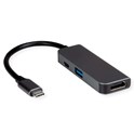 Roline VALUE adapter USB-C - HDMI, M/F, 1x USB 3.2 Gen 1 A, 1x Type C (Power Delivery)