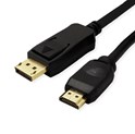 Roline VALUE DisplayPort kabel v1.2, DP - UHDTV, M/M, 5.0m, crni