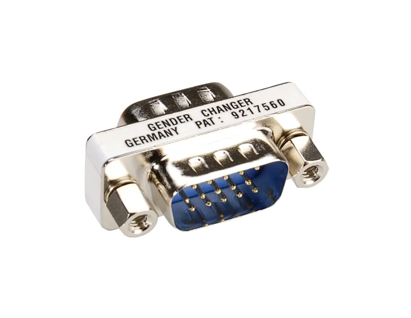 Roline Mini Gender Changer HD15 (VGA), M/M