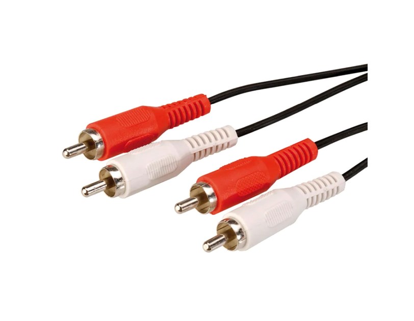 Roline VALUE Chinch kabel, 2×chinch M/M, 10m