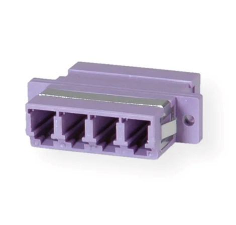 Roline VALUE optički adapter LC četverostruki, OM4, PB 