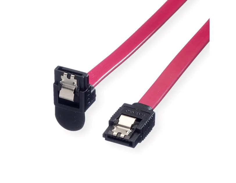 Roline SATA 6.0Gbit/s kabel, kutni, 0.5m