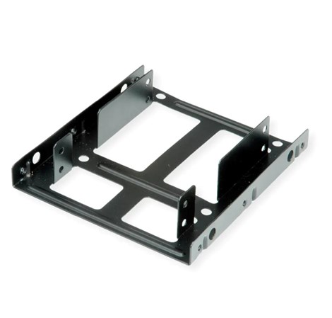 Roline HDD montažni adapter, 3.5" za 2×2.5" HDD/SSD, metalni